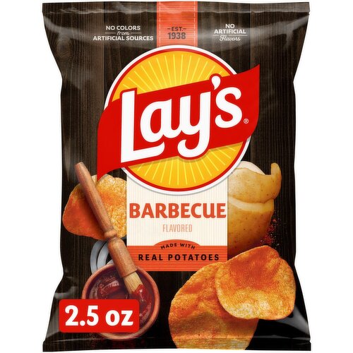 Lay's Potato Chips Barbecue Flavored 2 1/2 Oz