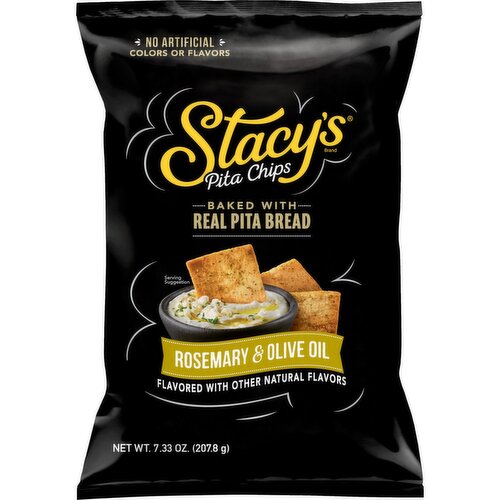 Stacy's Pita Chips Rosemary & Olive Oil, 7.33 Oz
