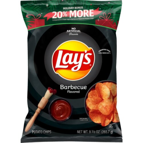 Lay's Potato Chips Barbecue Flavored 9 3/8 Oz