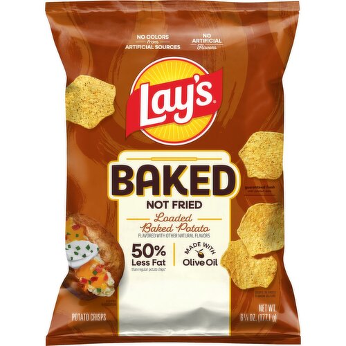 Lay's Baked Potato Crisps Loaded Baked Potato, 6 1/4 Oz
