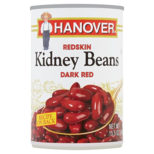 Hanover Redskin Dark Red Kidney Beans, 15.5 oz