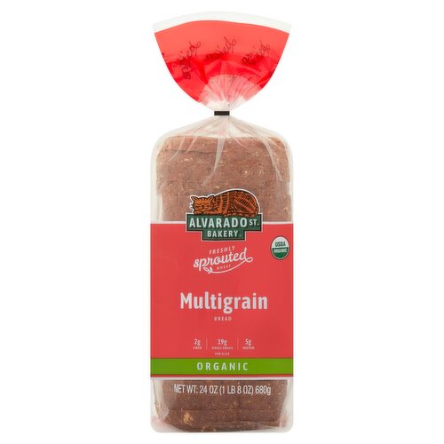 Alvarado St. Bakery Freshly Sprouted Wheat Multigrain Bread, 24 oz