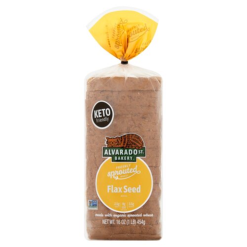 Alvarado St. Bakery Sprouted Flax Seed Bread, 16 oz