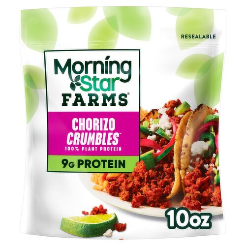 MorningStar Farms Chorizo Vegan Crumbles, 10 oz