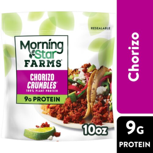 MorningStar Farms Chorizo Vegan Crumbles, 10 oz