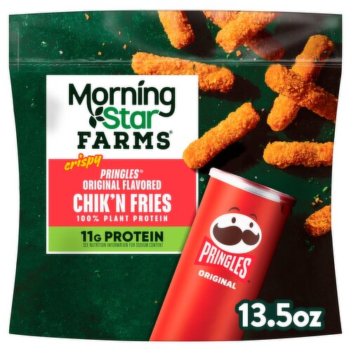 MorningStar Farms Pringles Original Flavored Vegan Chik'n Fries, 13.5 oz