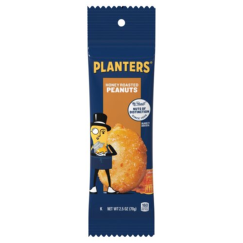 Planters Honey Roasted Peanuts, 2.5 oz