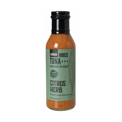 Ashman House Tuna Marinade & Sauce - Citrus Herb, 12 oz