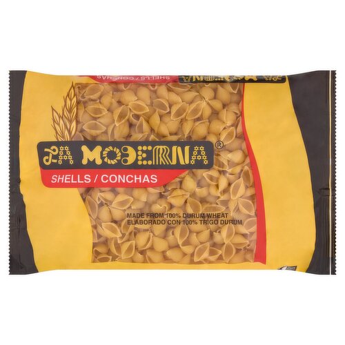 La Moderna Shells Enriched Macaroni Product Pasta, 16 oz