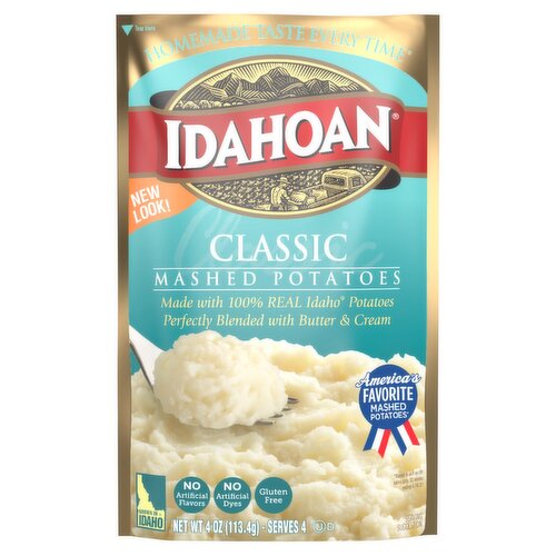 Idahoan Classic Mashed Potatoes, 4 oz