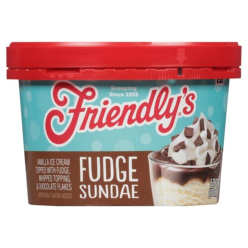 Friendly's Fudge Sundae, 6 fl oz