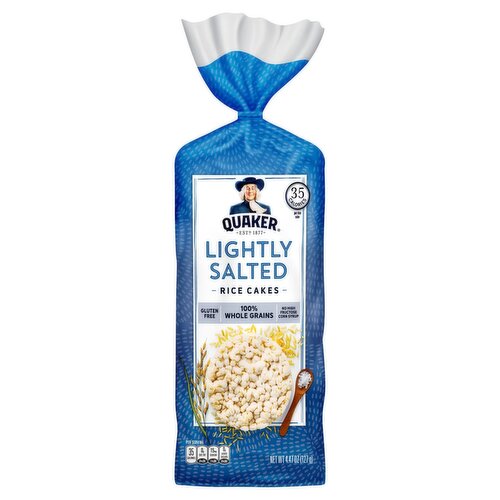 Quaker Lightly Salted Rice Cakes, 4.47 oz