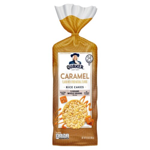 Quaker Caramel Rice Cakes, 6.5 oz