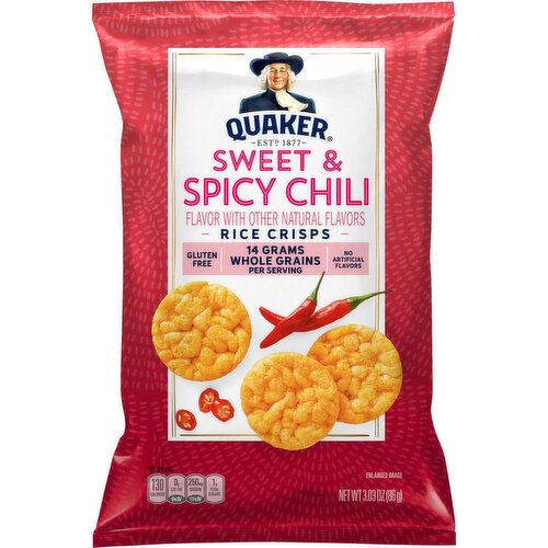 Quaker Rice Crisps Sweet & Spicy Chili 3.03 Oz
