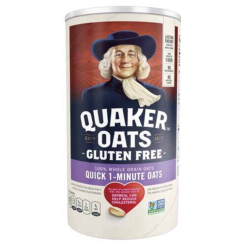 Quaker Quick 1 - Minute Oats 18 Oz