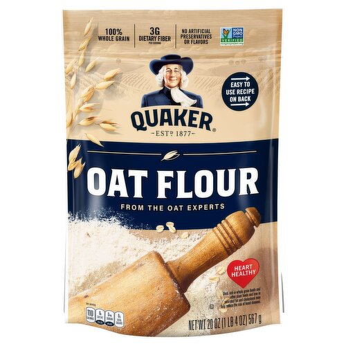 Quaker Oat Flour, 20 oz