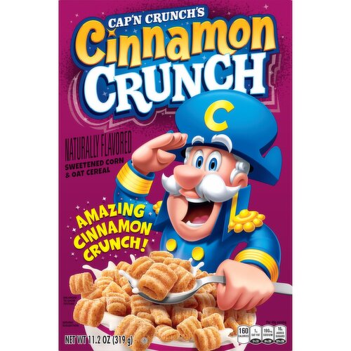 Cap'n Crunch Cereal Cinnamon 11.2 Oz 