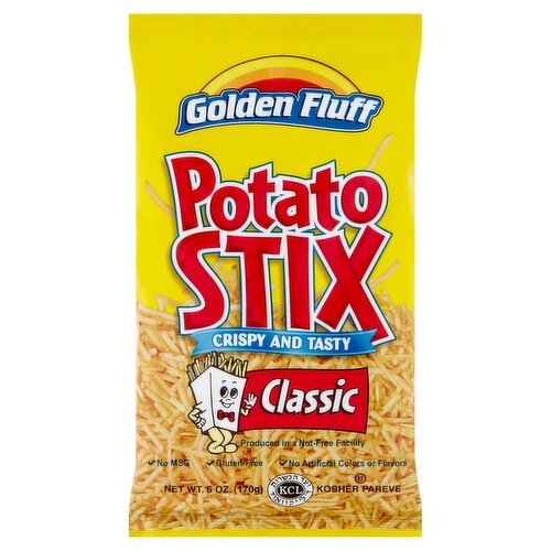 Golden Fluff Classic Potato Stix, 6 oz