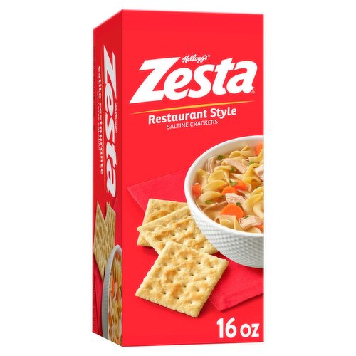 Kellogg's Zesta Original Saltine Crackers, 16 oz