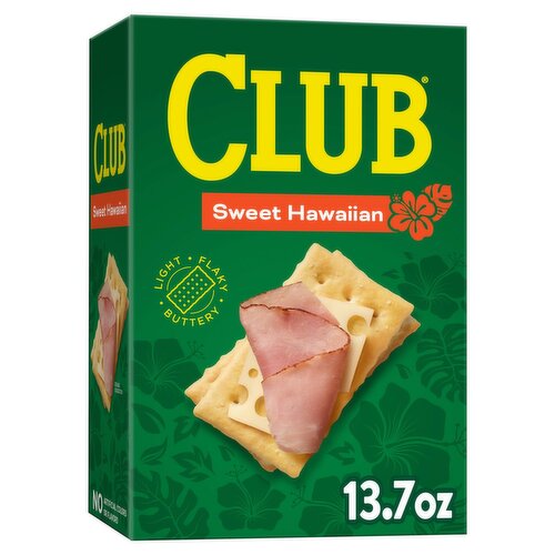 Club Sweet Hawaiian Crackers, 13.7 oz