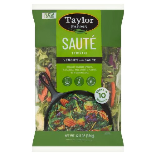 Taylor Farms Teriyaki Veggies and Sauce Stir Fry Kit, 12.5 oz