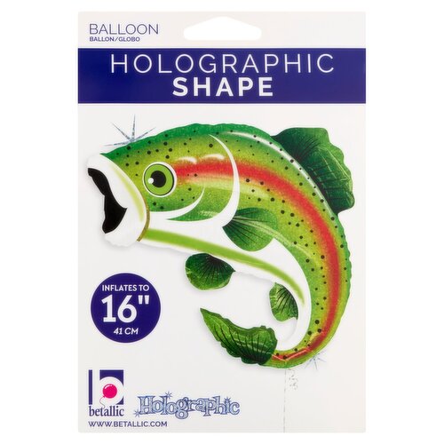 Betallic 16'' Holographic Shape Balloon