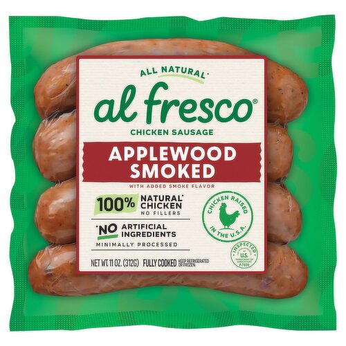 Al Fresco Applewood Smoked Chicken Sausage, 11 oz