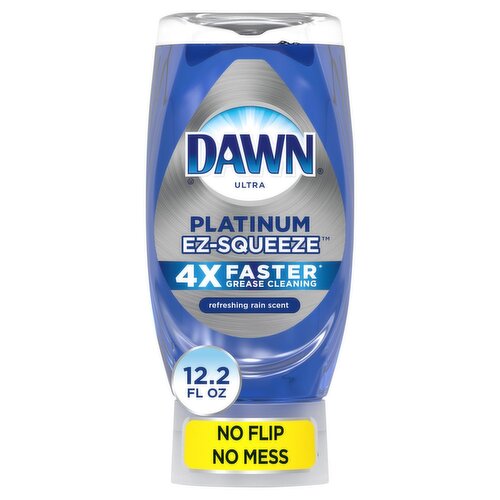 Dawn Ultra Platinum Ez-Squeeze Refreshing Rain Scent Dishwashing Liquid, 12.2 fl oz