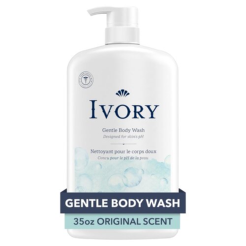 Ivory Original Scent Gentle Body Wash, 35 fl oz