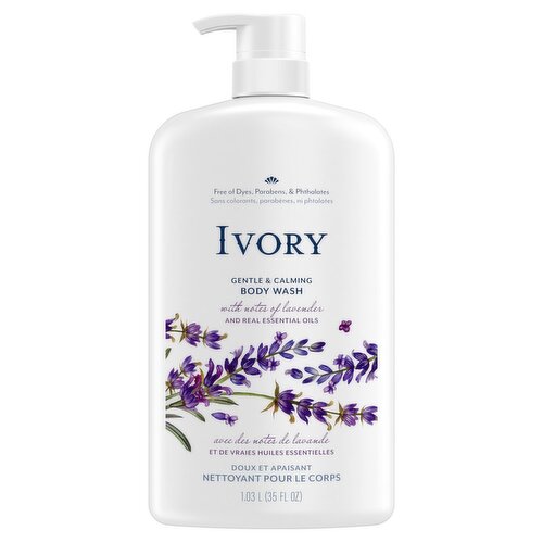 Ivory Gentle & Calming Body Wash, 35 fl oz - ShopRite