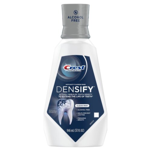 Crest Pro-Health Clean Mint Densify Anticavity Fluoride Rinse, 32 fl oz