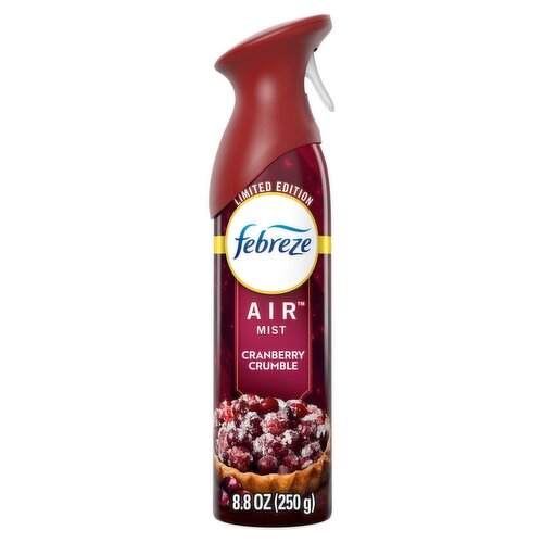 Febreze Air Mist Cranberry Crumble Air Freshener Limited Edition, 8.8 oz