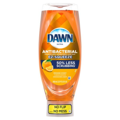 Dawn Ultra Antibacterial EZ-Squeeze Hand Soap, Orange, 22 Fl Oz