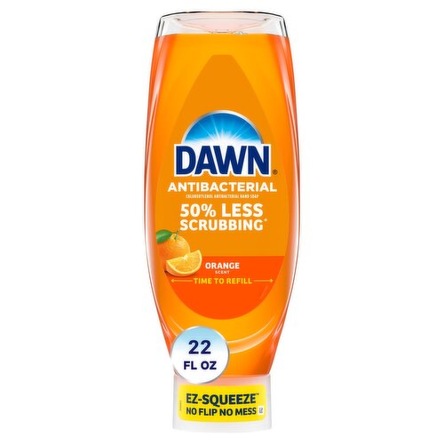 Dawn Antibacterial Orange Scent Dishwashing Liquid, 22 fl oz