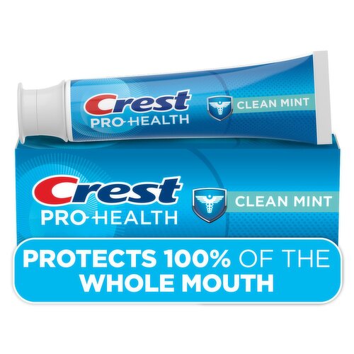 Crest Pro-Health Clean Mint Fluoride Toothpaste, 4.3 oz