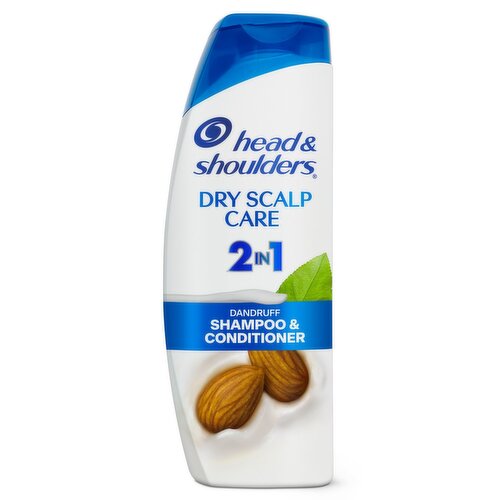 Head and Shoulders 2 in 1 Dandruff Shampoo and Conditioner, Anti-Dandruff Treatment, Dry Scalp Care