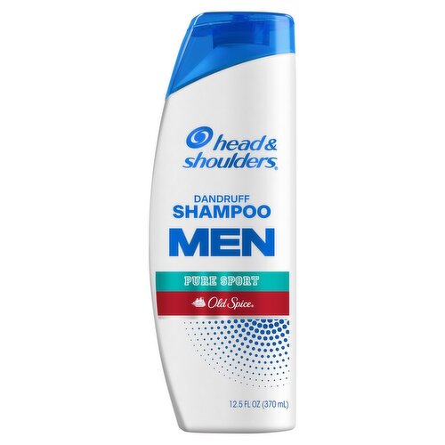 Head & Shoulders Men Old Spice Pure Sport Pyrithione Zinc Dandruff Shampoo, 12.5 fl oz