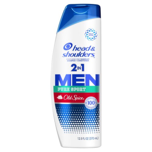 Head & Shoulders Men Old Spice Pure Sport 2in1 Dandruff Shampoo + Conditioner, 12.5 fl oz