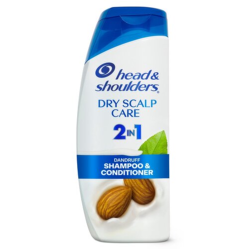 Head and Shoulders 2 in 1 Dandruff Shampoo and Conditioner, Anti-Dandruff Treatment, Dry Scalp Care