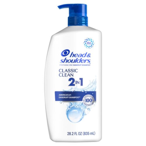 Head & Shoulders Classic Clean 2in1 Shampoo + Conditioner, 28.2 fl oz