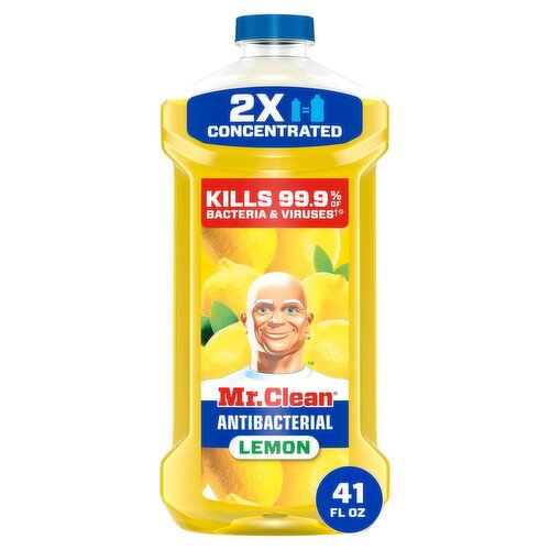 Mr. Clean Antibacterial Lemon Multi-Surface Cleaner, 41 fl oz