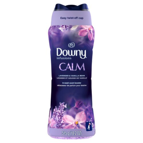 Downy Infusions Calm Lavender & Vanilla Bean In-Wash Scent Booster, 18.2 oz