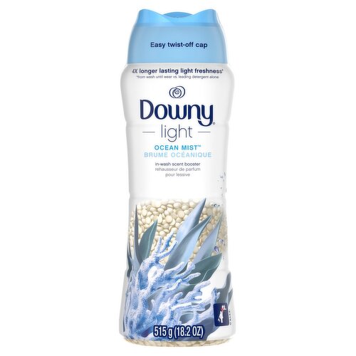 Downy Light Ocean Mist In-Wash Scent Booster, 18.2 oz