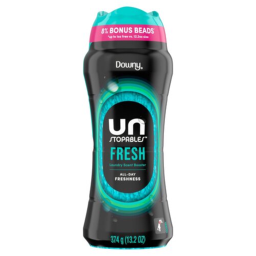 Downy Unstopables Fresh In-Wash Scent Booster, 12.2 oz