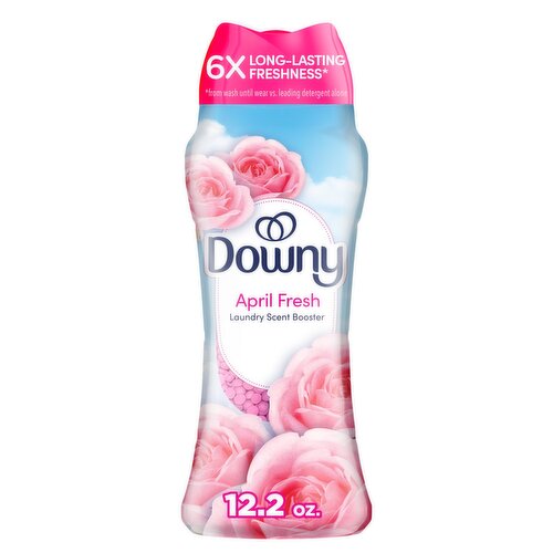 Downy April Fresh In-Wash Laundry Scent Booster Beads, 12.2 oz, laundry scent beads,  Long-lasting 