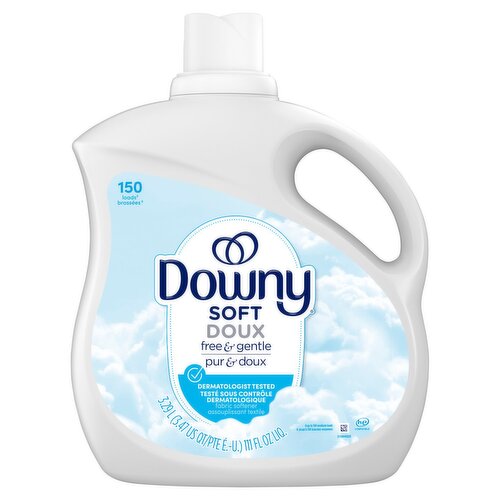 Ultra Downy Free & Gentle Fabric Conditioner, 150 loads, 111 fl oz