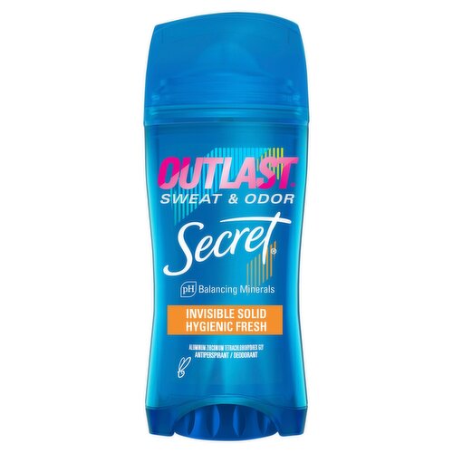 Secret Outlast Hygienic Fresh Antiperspirant / Deodorant, 2.6 oz