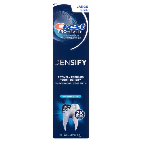 Crest Pro-Health Densify Actively Rebuilds Tooth Density Clean Fluoride Toothpaste, 5.3 oz