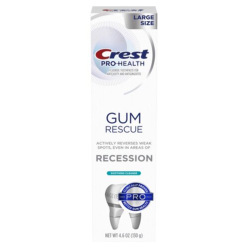 Crest Pro-Health Gum Rescue Fluoride Toothpaste, 4.6 oz