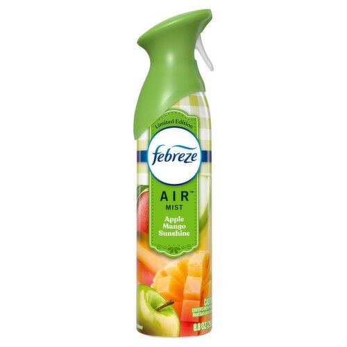 Febreze Air Mist Apple Mango Sunshine Freshener Limited Edition, 8.8 oz